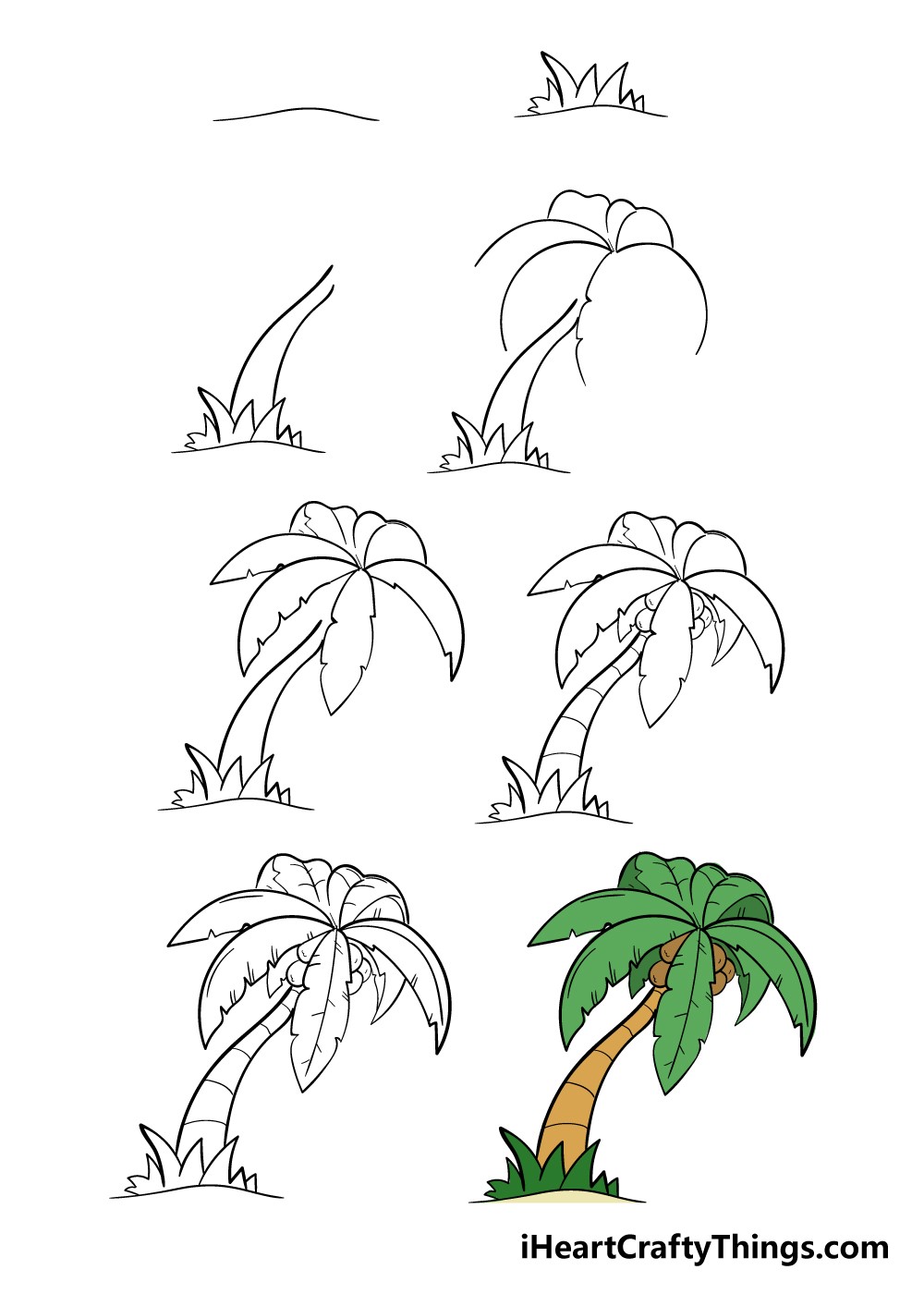 Dibujos de Una palmera - Idea 8