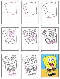 Dibujos de Bob Esponja Fácil