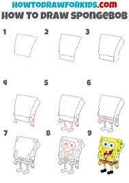 Dibujos de Bob Esponja - Idea 3