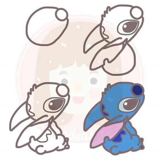 Dibujos de Stitch - Idea 2