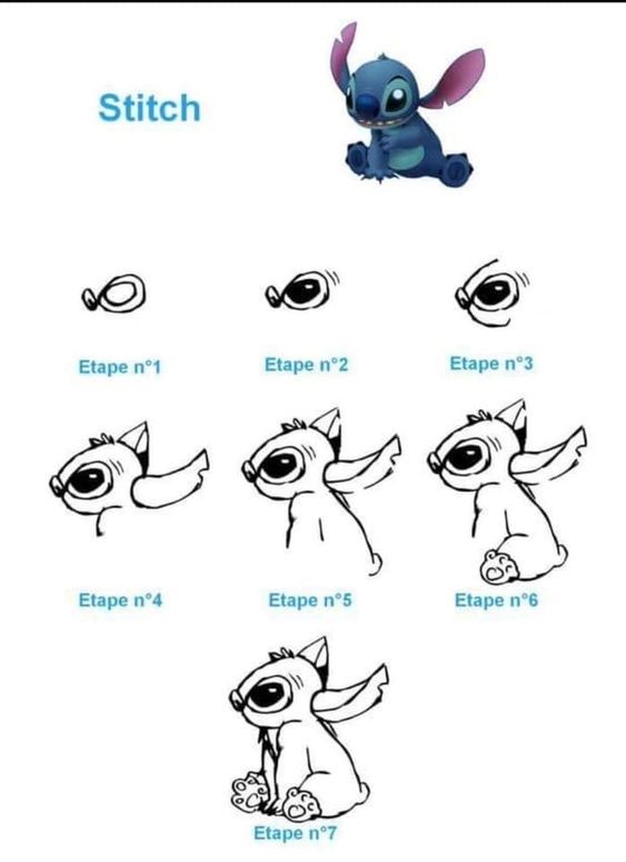 Dibujos de Stitch - Idea 5