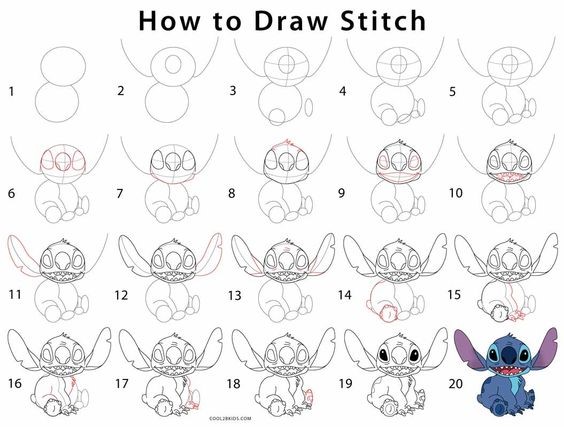 Dibujos de Stitch - Idea 6