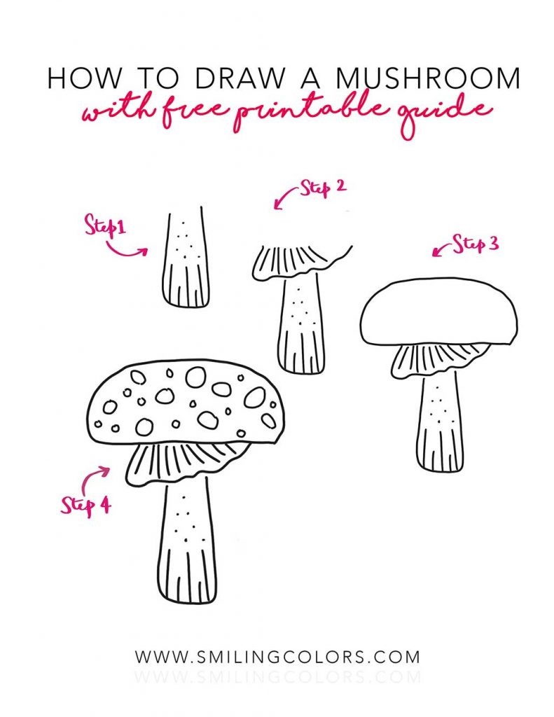 Dibujos de Un hongo - idea 8
