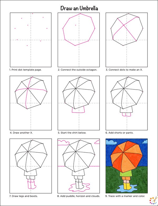 Dibujos de Umbrella idea 11