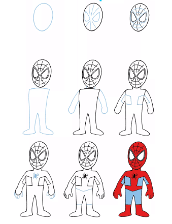 Dibujos de Spiderman - Idea 9