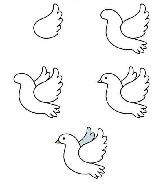 Dibujos de Palomas