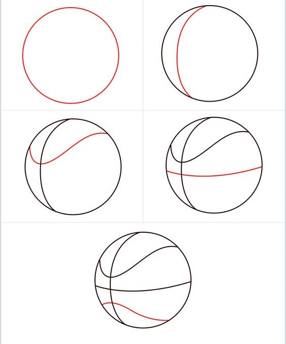 Dibujos de Basquetbol – Idea 11