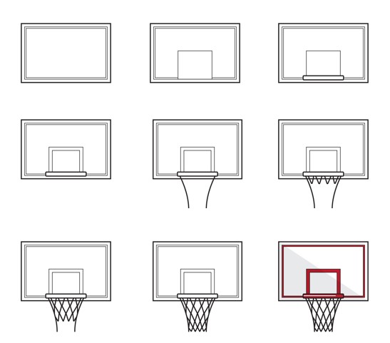 Dibujos de Basquetbol – Idea 4
