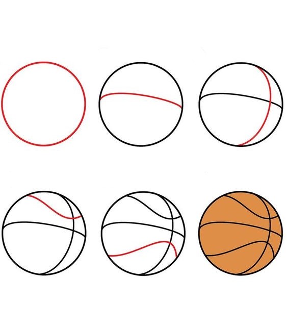Dibujos de Basquetbol – Idea 7