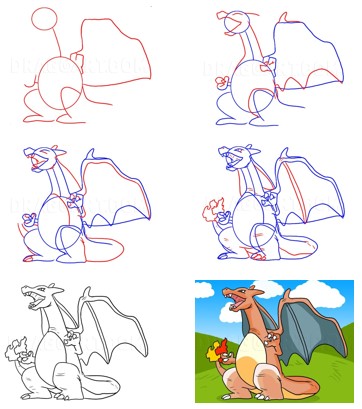 Dibujos de Charizard - Idea 15