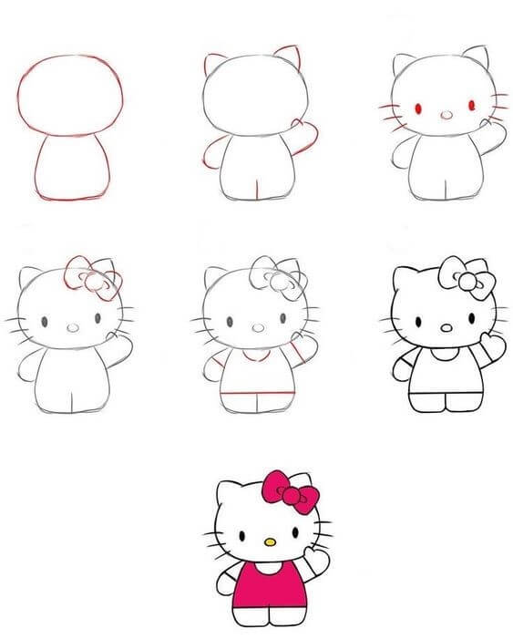 Dibujos de Hello Kitty - idea 12