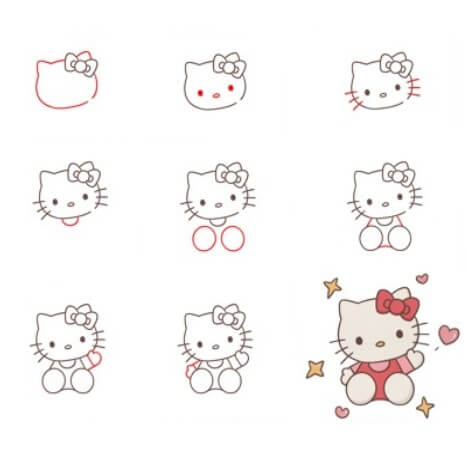 Dibujos de Hello Kitty - Idea 18