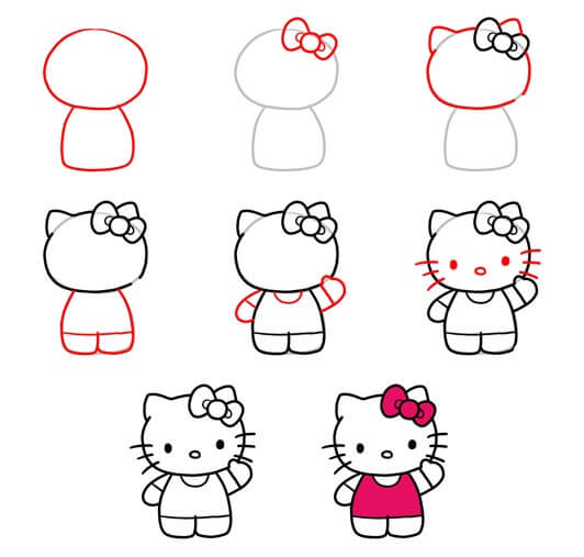 Dibujos de Hello Kitty - Idea 19