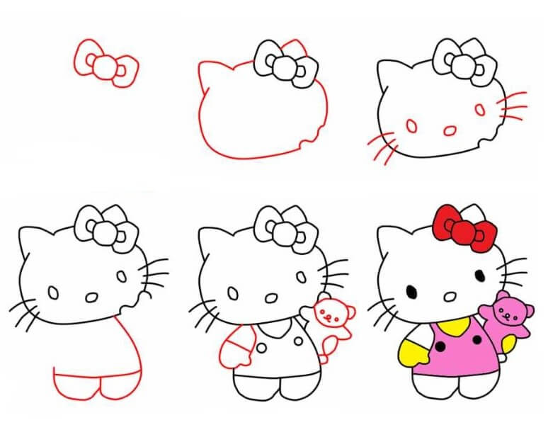 Dibujos de Hello Kitty - Idea 22