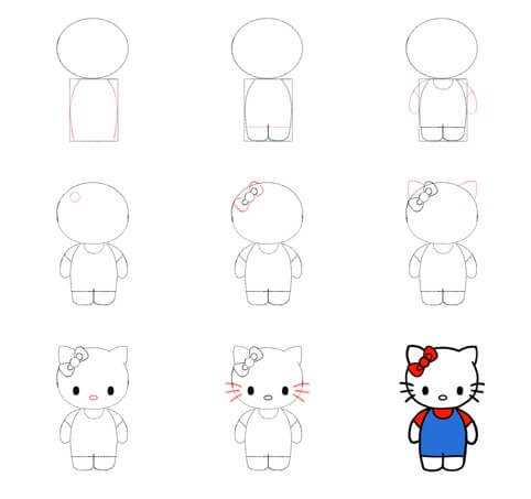 Dibujos de Hello Kitty - Idea 23