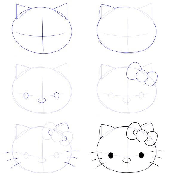 Dibujos de Hello Kitty - Idea 3