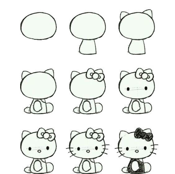 Dibujos de Hello Kitty - idea 8