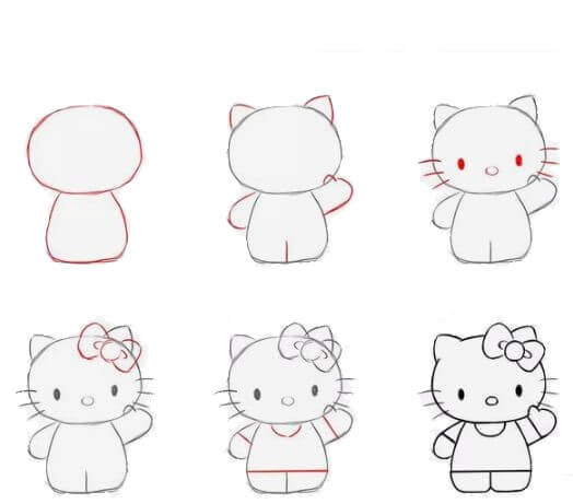 Dibujos de Hello Kitty - idea 9