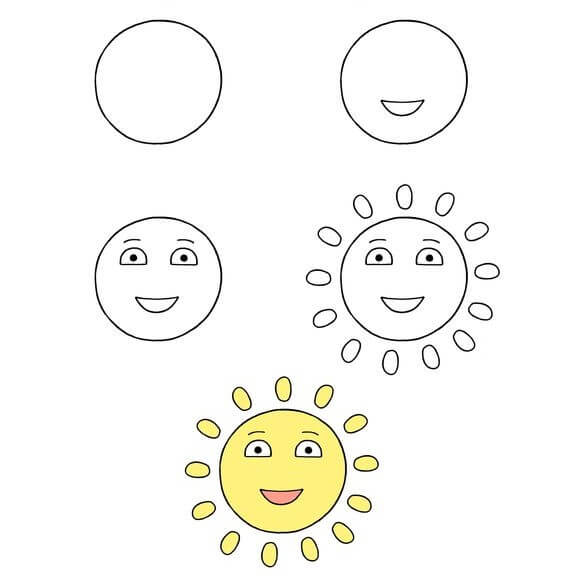 Dibujos de Sol - Idea 32