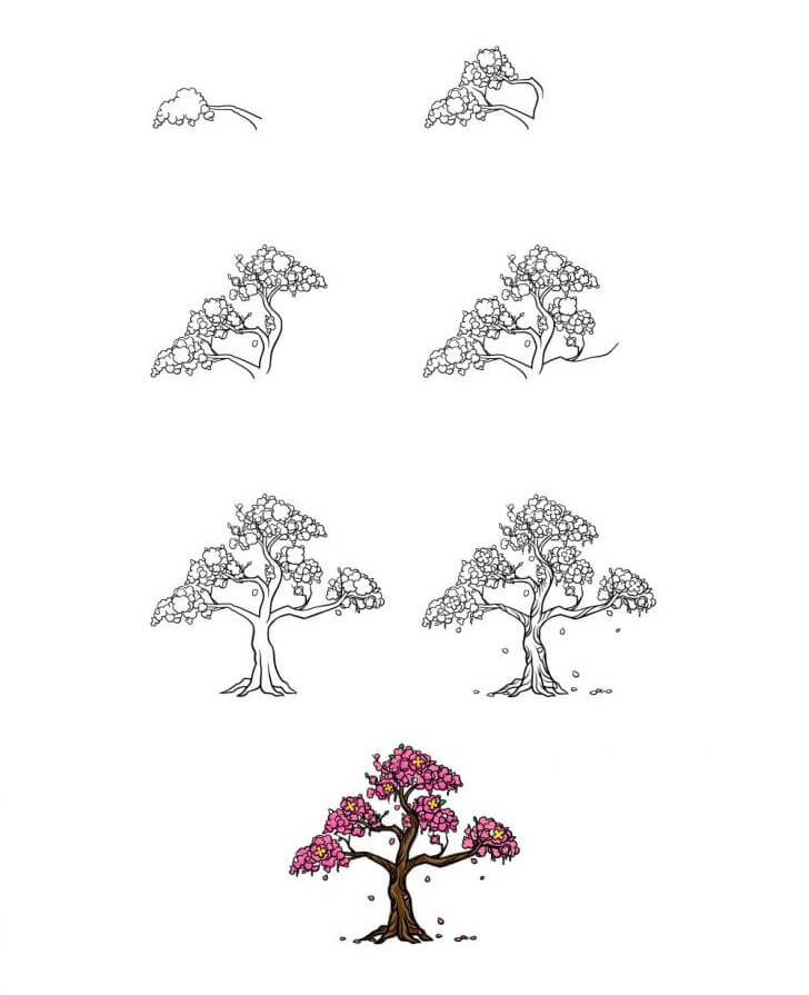 Dibujos de Un árbol - Idea 15