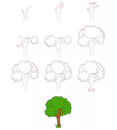 Dibujos de Un árbol - Idea 18