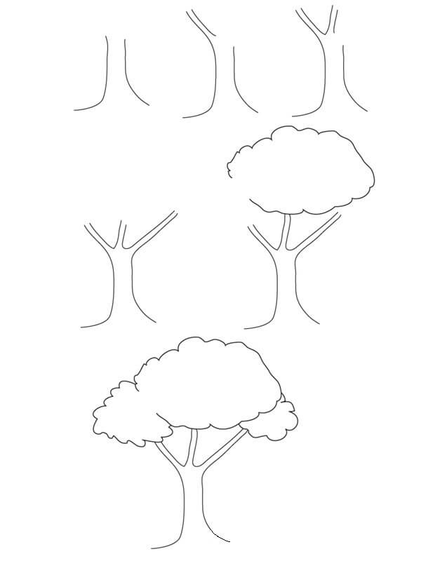 Dibujos de Un árbol - Idea 22