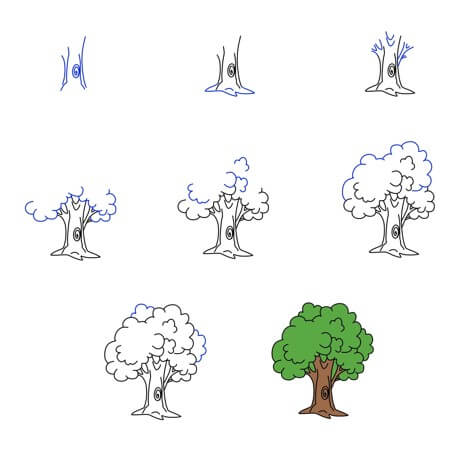 Dibujos de Un árbol - Idea 29