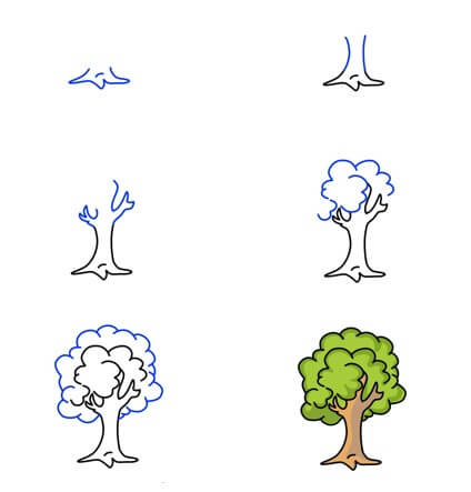 Dibujos de Un árbol - Idea 31