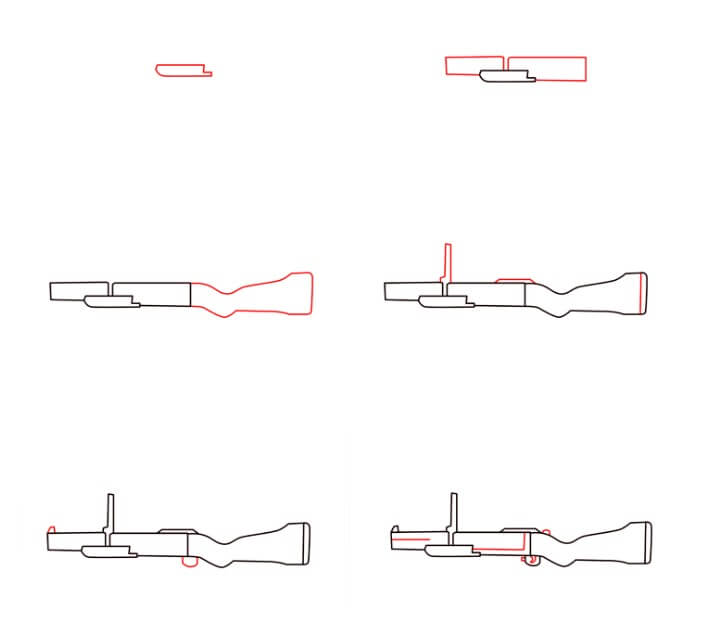 Dibujos de Una pistola M79