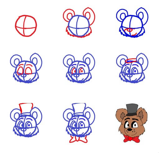 Dibujos de Five Nights at Freddy's (FNAF) - Idea 16