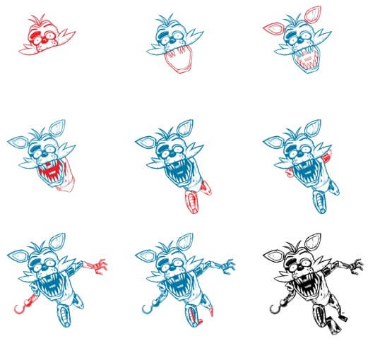 Dibujos de Five Nights at Freddy's (FNAF) - Idea 19