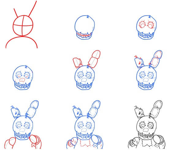 Dibujos de Five Nights at Freddy's (FNAF) - Idea 20