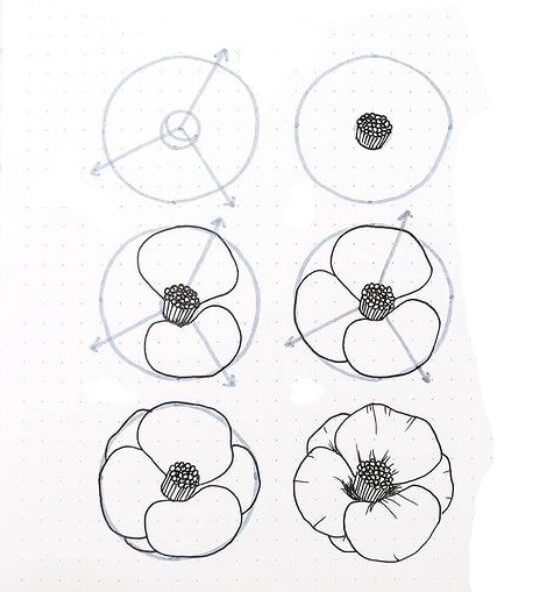 Dibujos de Flor - Idea 48