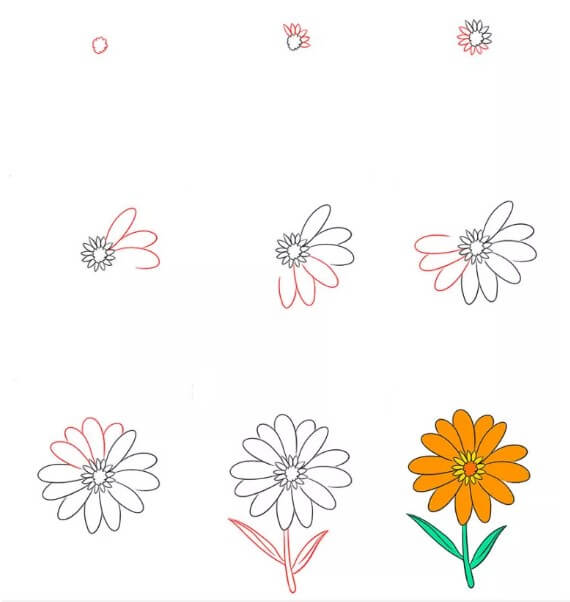 Dibujos de Flores