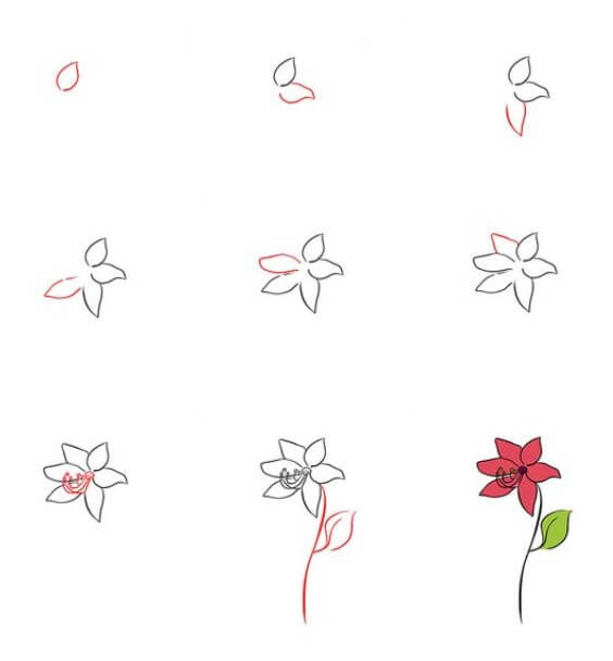 Dibujos de Flores - Idea 4