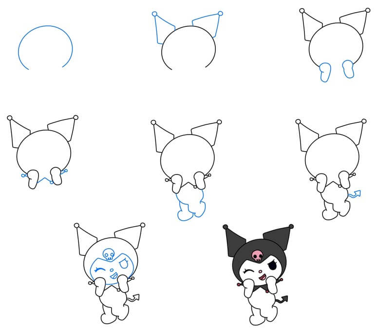 Dibujos de Genial Kuromi