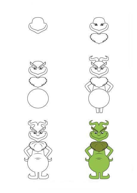 Dibujos de Grinch - Idea 10