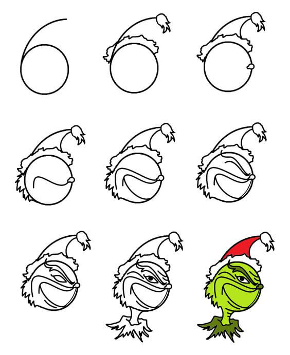 Dibujos de Grinch - Idea 11