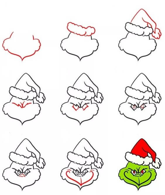 Dibujos de Grinch - Idea 13