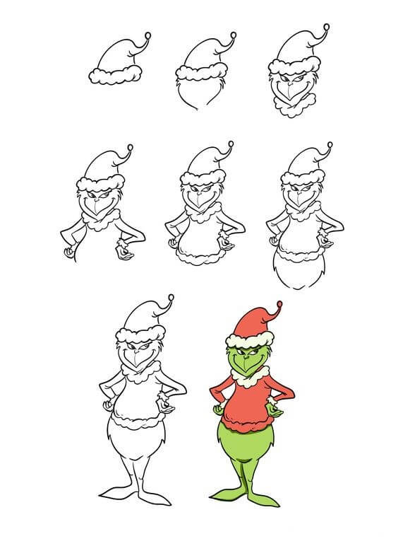 Dibujos de Grinch - Idea 14