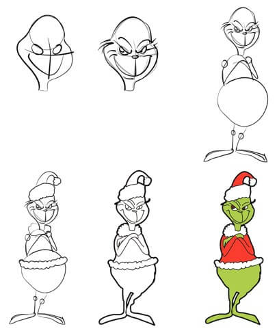 Dibujos de Grinch - Idea 19