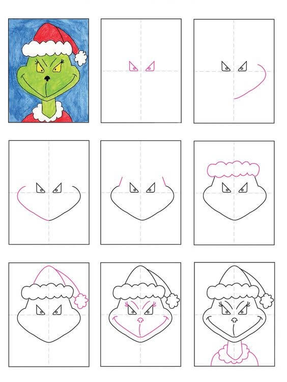 Dibujos de Grinch - Idea 6