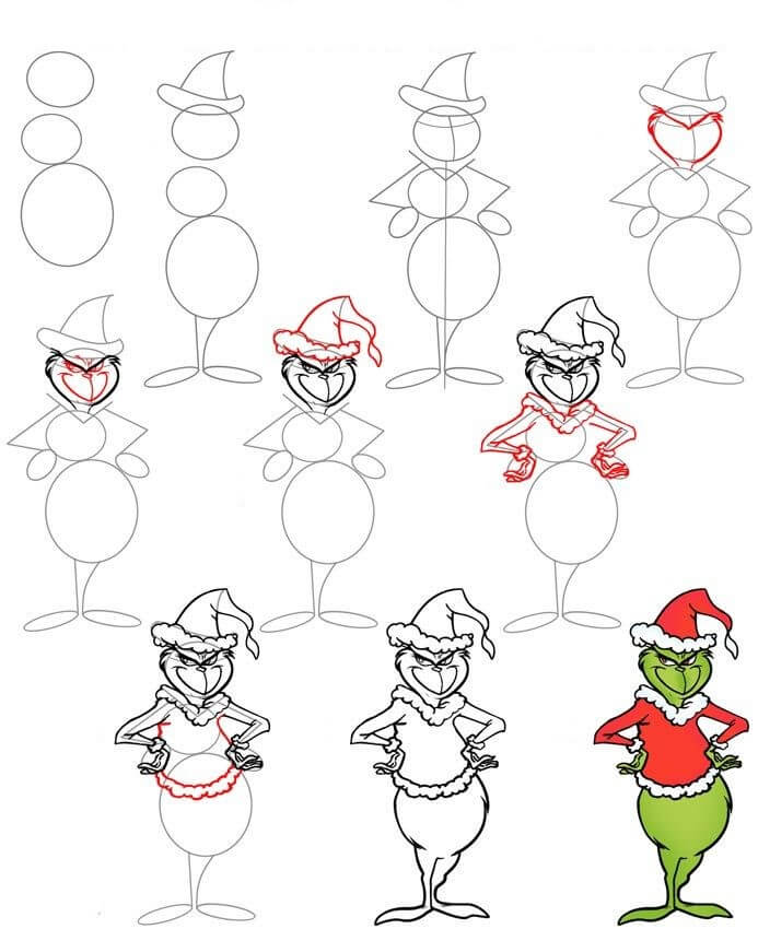 Dibujos de Grinch - Idea 9