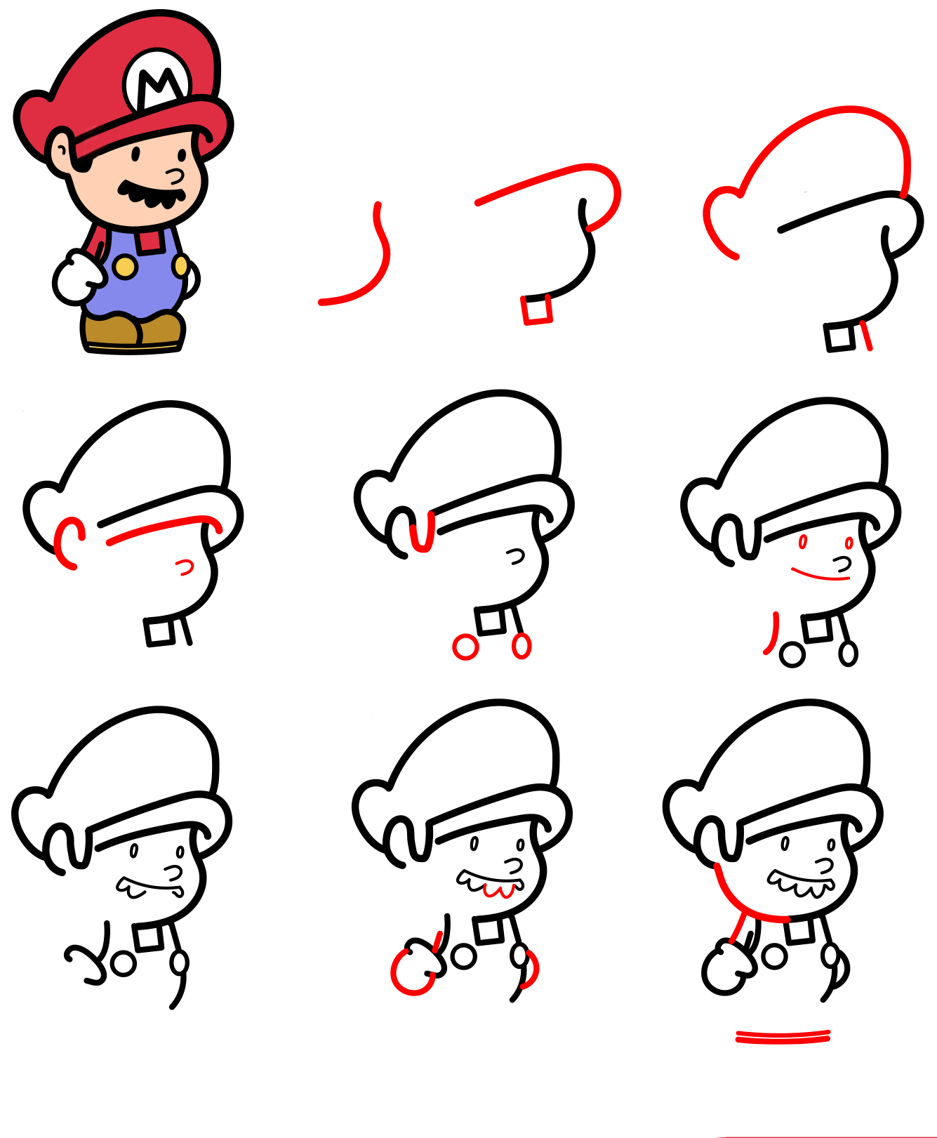 Dibujos de Lindo Mario