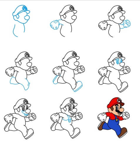 Dibujos de Mario Bros