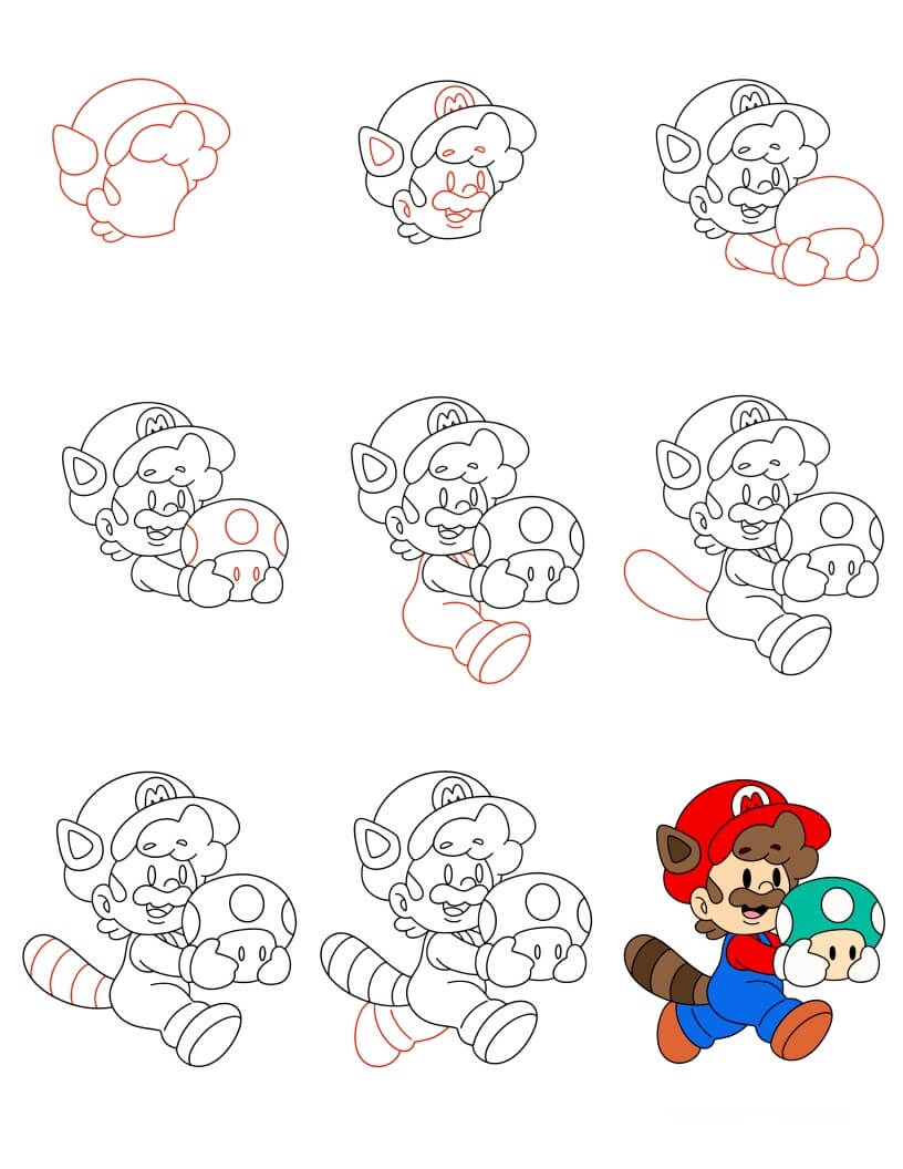 Dibujos de Mario - Idea 16