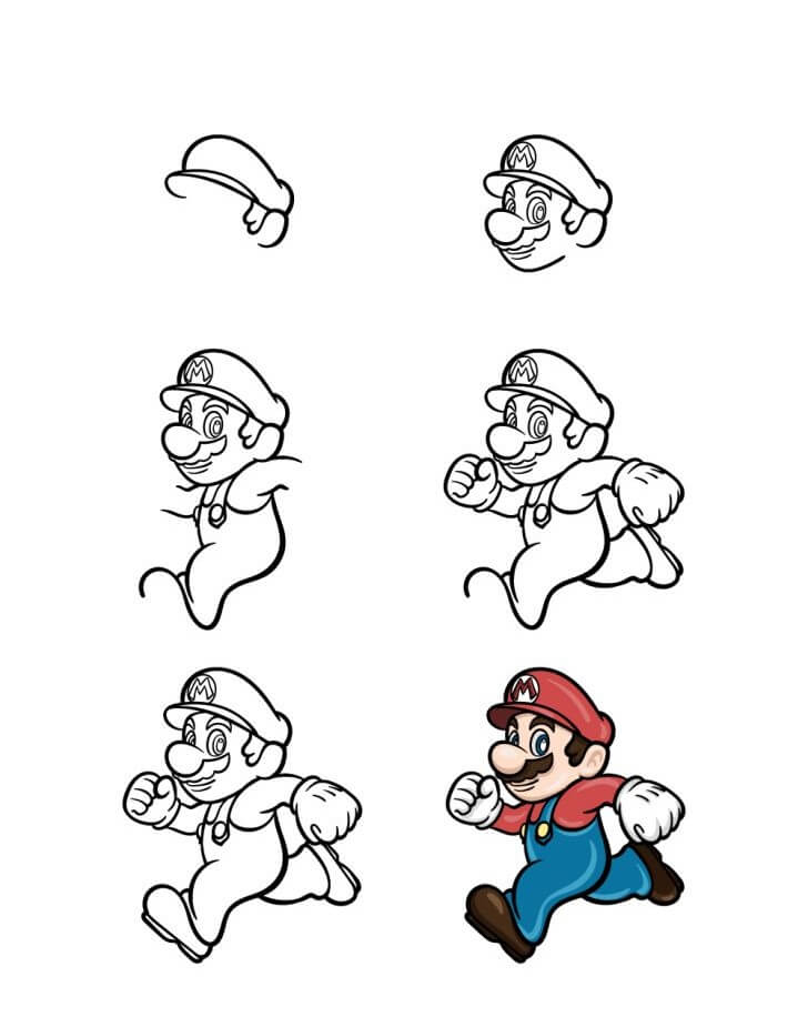 Dibujos de Mario - Idea 18