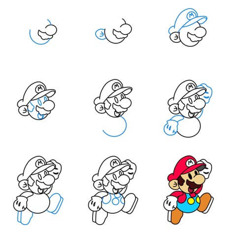 Dibujos de Mario - Idea 23