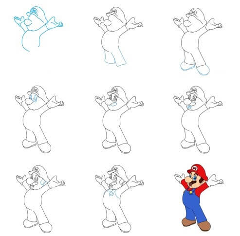 Dibujos de Mario - Idea 25