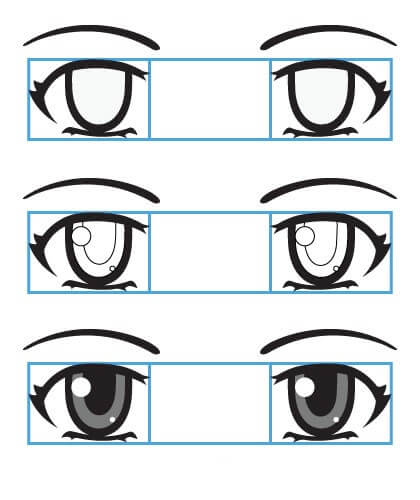 Dibujos de Ojos de Anime - Idea 40